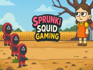 Spill Sprunki Squid Gaming online
