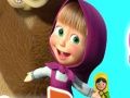 Spill Masha og Bear Room dekorasjon  online
