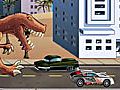 Spill T Rex Rampage forhistorisk pizza  online