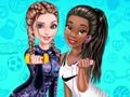 Spill Elsa og Tiana Workout Buddies  online