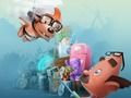 Spill Dr. Atom og Quark Scrappy Dog online