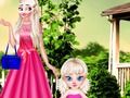 Spill Mamma Elsa og baby Photoshoot  online