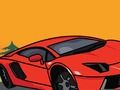 Spill Lamborghini Coloring Book online