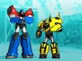 Spill Transformatorer. Robots in Disguise: Super Mini Striker  online
