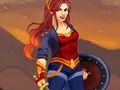 Spill Amazon Warrior Wonder Woman Dress Up online