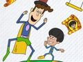 Spill The Adventures of Napkin Man! Dårlig hårdag  online