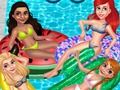 Spill Princess Pool Party flyter  online