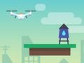 Spill Drone betjener lasting  online