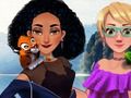 Spill Jasmine og Rapunzel på campingplassen  online