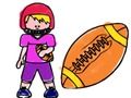 Spill Fotball Coloring Book  online