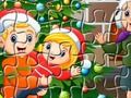 Spill Xmas feiring Jigsaw online