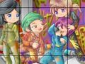 Spill Graffiti artister skyve puslespill  online