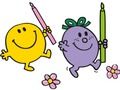 Spill Mister Men Coloring Book  online