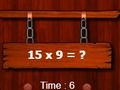 Spill Multiplikasjon Math Utfordring  online
