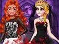 Spill Prinsesse svart brudekjole online