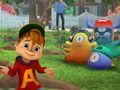 Spill Alvin: Gegen Die Schleimmonster online