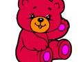 Spill Tilbake til skolen: Sweet Bear Coloring  online