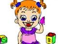 Spill Tilbake til skolen: Baby Doll Coloring  online