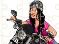Spill Crazy Bikers Jigsaw online
