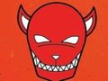 Spill Halloweenmaske-fargeleggingsbok  online