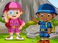 Spill Barn som camping skjulte stjerner online