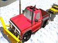 Spill Winter Snow Plough Jeep Driving  online