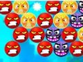 Spill Angry Face Bubble Shooter online