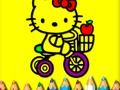Spill Tilbake til skolen: Sweet Kitty Coloring  online