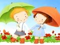 Spill Tegneserie barnedagspuslespill online