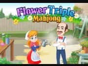 Spill Blomst Triple Mahjong online