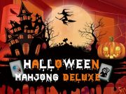 Spill Halloween Mahjong Deluxe online