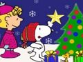 Spill Snoopy julepuslespill  online