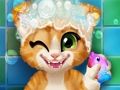 Spill Rusten kattunge bad online