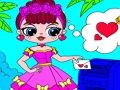 Spill Popsy overraskelse Valentines Day Coloring online