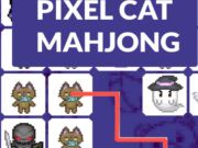 Spill Pixel katt mahjong  online