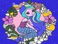 Spill Havfrue Coloring Book Glitter  online