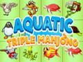 Spill Aquatic Triple Mahjong online
