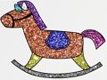 Spill Glitter Toys Coloring Book online