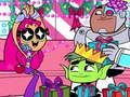 Spill Teen Titans julestjerner online