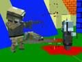 Spill Skyting Zombie Blocky Gun Warfare  online