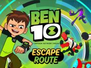 Spill Ben 10 rømningsvei  online