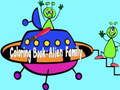 Spill Fargebok: Alien Family  online
