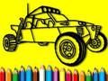 Spill Tilbake til skolen: Rally Car Coloring Book  online