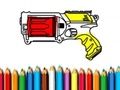 Spill Tilbake til skolen: Nerf Coloring Book  online