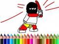 Spill Tilbake til skolen: Hero Coloring Book  online