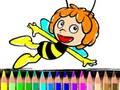 Spill Tilbake til skolen Maja the Bee Coloring Book online Spill Tilbake til skolen Maja the Bee Coloring Book online