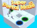 Spill Super Portal Maze 3D online