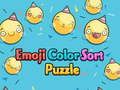Spill Emoji fargesorteringspuslespill  online