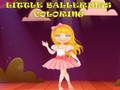 Spill Fargelegging av små ballerinaer  online