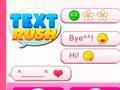 Spill Tekst Rush  online